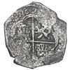 Image 2 : Seville, Spain, cob 4 reales, Philip III, assayer G, Grade 3.
