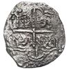 Image 2 : Potosi, Bolivia, cob 8 reales, Philip III, assayer not visible, Grade 3.