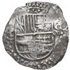 Image 1 : Potosi, Bolivia, cob 8 reales, Philip III, assayer T, upper half of shield transposed.