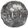 Image 1 : Potosi, Bolivia, cob 8 reales, 1652 E post-transitional (Transitional Type VIII/B), (1)-PH-(6) at to