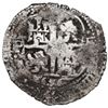 Image 2 : Potosi, Bolivia, cob 8 reales, 1656 E, PH at top.