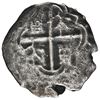 Image 2 : Lima, Peru, cob 1 real, 1659 V, "Star of Lima" type.