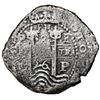 Image 1 : Potosi, Bolivia, cob 8 reales, 1662 E.