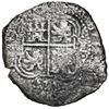 Image 2 : Potosi, Bolivia, cob 8 reales, 1662 E.
