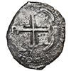 Image 2 : Potosi, Bolivia, cob 8 reales, 1677 E.