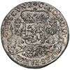Image 2 : Overijssel, United Netherlands, "rider" ducatoon, 1734, NGC UNC details / saltwater damage / Vliegen