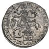 Image 1 : Overijssel, United Netherlands, "rider" ducatoon, 1734, NGC AU details / saltwater damage / Vliegent