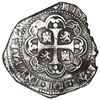 Image 2 : Mexico City, Mexico, klippe 8 reales, 1733 MF.