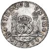Image 1 : Mexico City, Mexico, pillar 8 reales, Philip V, 1736 MF.