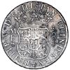 Image 2 : Mexico City, Mexico, pillar 8 reales, Philip V, 1742 MF.