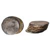Image 2 : Clump of six Spanish colonial 8 reales, probably all busts of Mexico City, Mexico, Charles III.