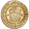 Image 2 : Lima, Peru, gold bust 8 escudos, Charles IV, 1796 IJ, rare provenance, NGC AU details / saltwater da