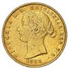 Image 1 : Sydney, Australia (under Great Britain), gold half sovereign, Victoria (young head), 1862, NGC VF de
