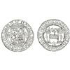 Image 3 : Mexico City, Mexico, 4 reales, Charles-Joanna, "Early Series," assayer R (Latin) between bottoms of 