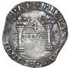 Image 1 : Mexico City, Mexico, 4 reales, Charles-Joanna, "Early Series," assayer P to right, mintmark M to lef