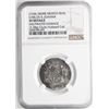 Image 3 : Mexico City, Mexico, 1 real, Charles-Joanna, "Early Series," assayer R (Gothic) between bottoms of p