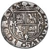 Image 2 : Mexico City, Mexico, 1 real, Charles-Joanna, "Early Series," assayer G between bottoms of pillars, a