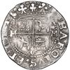 Image 2 : Mexico City, Mexico, 1 real, Charles-Joanna, "Early Series," assayer G between bottoms of pillars, a