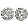 Image 3 : Mexico City, Mexico, 1/2 real, Charles-Joanna, "Early Series," assayer P to right, mintmark M to lef