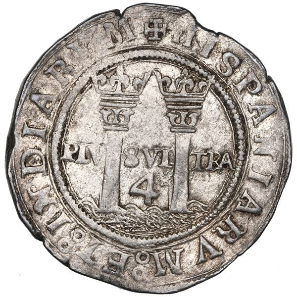 Mexico City, Mexico, 4 reales, Charles-Joanna, "Late Series," assayer O/L to right, mintmark oM to l