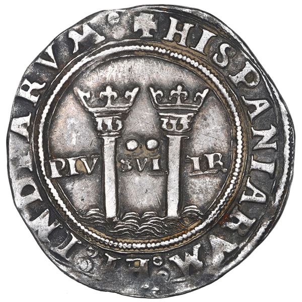 Mexico City, Mexico, 2 reales, Charles-Joanna, "Late Series," assayer G to right, mintmark oM to lef
