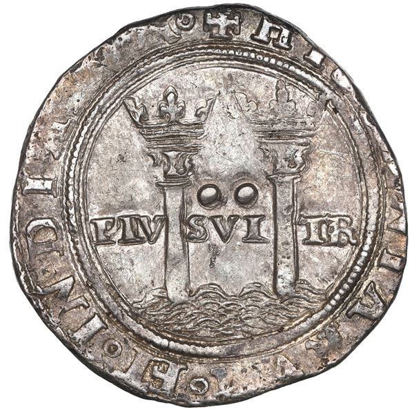 Mexico City, Mexico, 2 reales, Charles-Joanna, "Late Series," assayer S to right, mintmark oM to lef