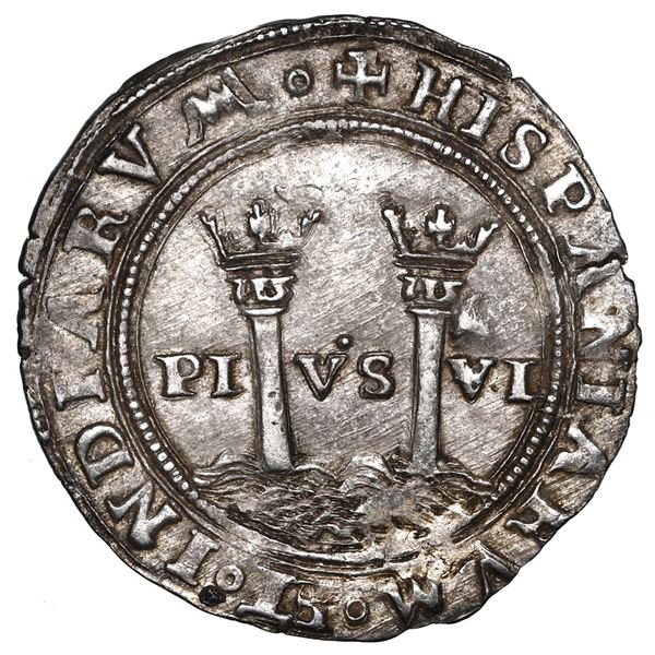 Mexico City, Mexico, 1 real, Charles-Joanna, "Late Series," assayer L to left, mintmark M to right (