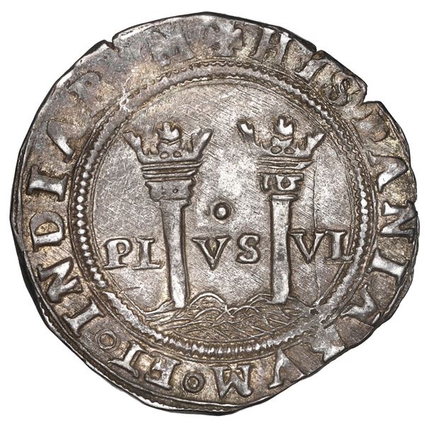 Mexico City, Mexico, 1 real, Charles-Joanna, "Late Series," assayer L to right, mintmark M to left (