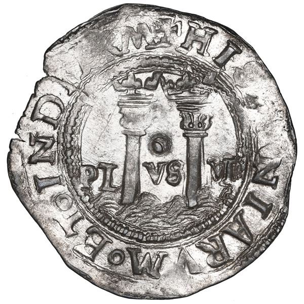 Mexico City, Mexico, 1 real, Charles-Joanna, "Late Series," assayer O to right, mintmark oM to left 