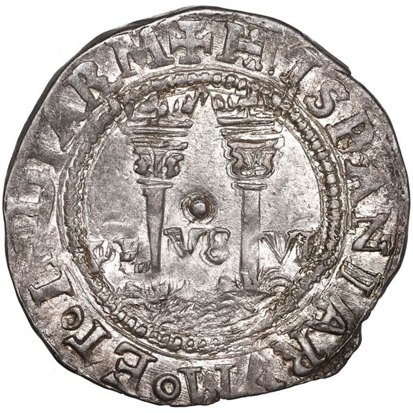 Mexico City, Mexico, 1 real, Charles-Joanna, "Late Series," assayer O to right, mintmark oM to left 