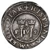 Image 2 : Mexico City, Mexico, 1/2 real, Charles-Joanna, "Late Series," assayer L to right, mintmark M below, 