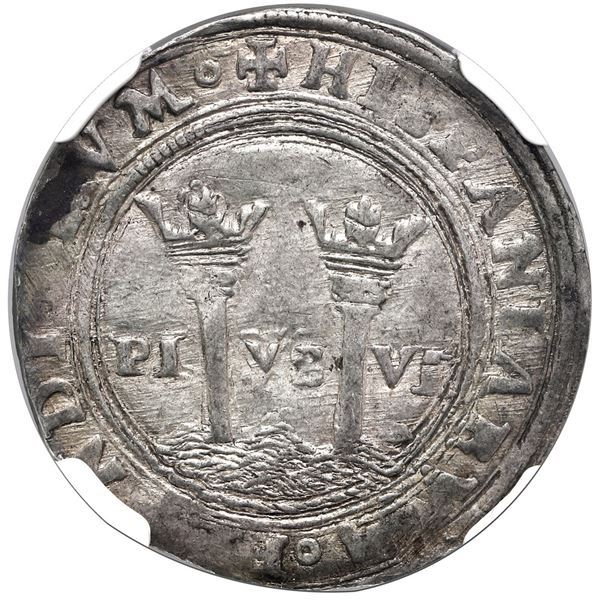 Mexico City, Mexico, 1 real, Charles-Joanna, "Late Series," assayer L to right, mintmark M to left (