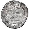 Image 2 : Lima, Peru, cob 4 reales, Philip II, assayer Diego de la Torre, P-4 to left, *-oD to right, HISPANIA