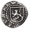 Image 2 : Lima, Peru, cob 1/4 real, Philip II, assayer Diego de la Torre, P to left, * to right of castle.
