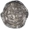 Image 2 : Potosi, Bolivia, cob 8 reales, Philip II, assayer A, denomination as oVIIII ("9 reales"), rare.