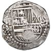 Image 1 : Potosi, Bolivia, cob 8 reales, Philip III, assayer M.