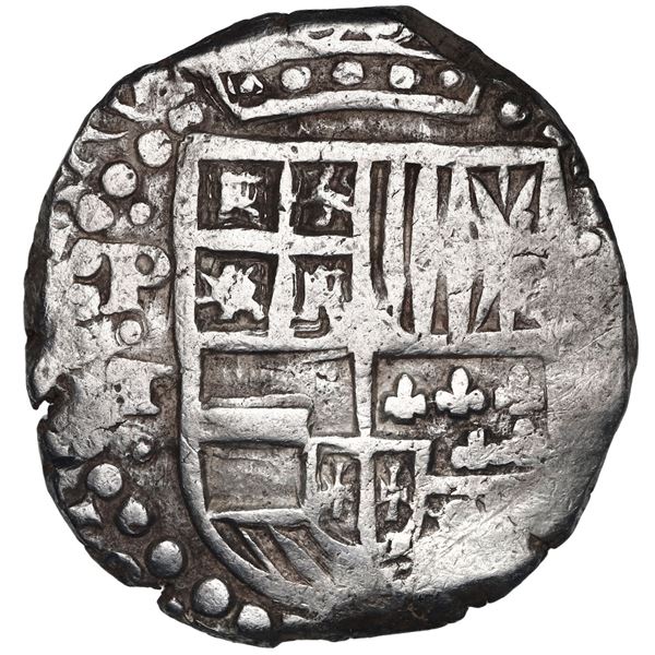 Potosi, Bolivia, cob 8 reales, 1628 T.