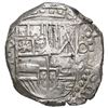 Image 1 : Potosi, Bolivia, cob 8 reales, 1628 T, NGC AU 55, finest known in NGC census.