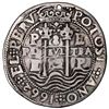 Image 1 : Potosi, Bolivia, cob 8 reales Royal (galano), 1662 E, flowery pomegranate at top, rare, NGC Fine det