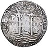 Image 1 : Potosi, Bolivia, cob 8 reales Royal (galano), 1663 E, rare, NGC plugged, clipped, ex-Tempel.