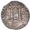 Image 1 : Potosi, Bolivia, cob 8 reales Royal (galano), 1665 E, very rare, Lazaro Plate.