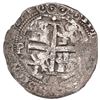 Image 2 : Potosi, Bolivia, cob 8 reales Royal (galano), 1665 E, very rare, Lazaro Plate.