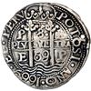 Image 1 : Potosi, Bolivia, cob 8 reales Royal (galano), 1669/8 E, very rare, NGC VF details / holed.