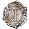 Image 1 : Potosi, Bolivia, cob 8 reales, 1686 VR.