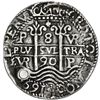 Image 1 : Potosi, Bolivia, cob 8 reales Royal (galano), 1690 VR, rare, NGC XF details / holed.