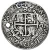 Image 2 : Potosi, Bolivia, cob 8 reales Royal (galano), 1690 VR, rare, NGC XF details / holed.