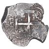 Image 2 : Potosi, Bolivia, cob 4 reales, 1754 C, ex-Rosenheim, ex-Ugaz.