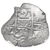 Image 1 : Potosi, Bolivia, cob 2 reales, 1712 Y, NGC MS 61, finest and only example in the NGC census.