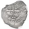 Image 2 : Potosi, Bolivia, cob 2 reales, 1712 Y, NGC MS 61, finest and only example in the NGC census.