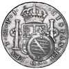 Image 2 : Minas Gerais, Brazil, 960 reis, Joao (as Prince Regent), (1809) counterstamp on Potosi, Bolivia, bus